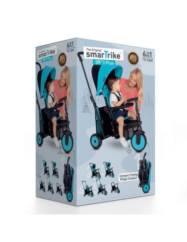 Triciclo evolutivo smartrike str3 azul