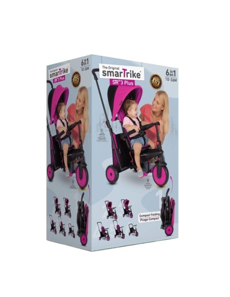 Triciclo evolutivo smartrike str3 Rosa