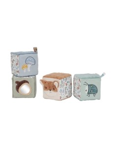 4 Cubos Apilables Blanditos Forest Friends