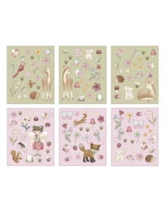 Libro pegatinas Fairy garden Little dutch 2