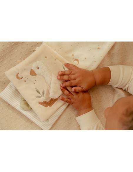 Libro blandito actividades newborn natur Little dutch