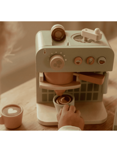Cafetera de madera - Verde - Little Ducth