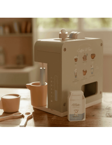 Cafetera de madera - Verde - Little Ducth