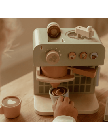 Cafetera de madera - Verde - Little Ducth