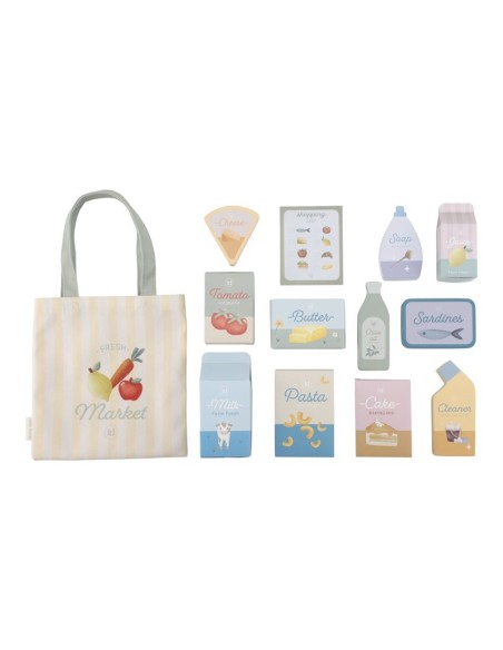 Carrito de Compra Madera Little Dutch