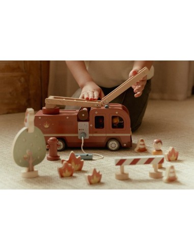 Set de Bomberos Camión Little Dutch