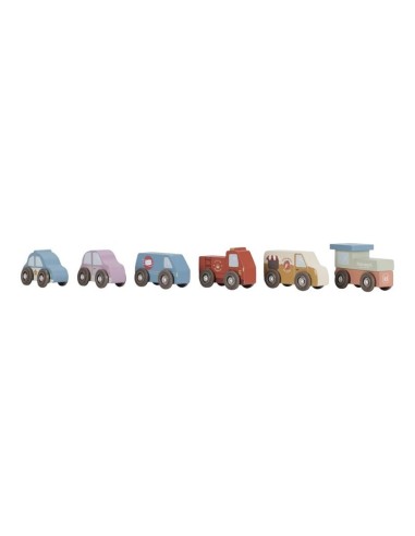 Torre Encajable Ciudad con Coches Little Dutch