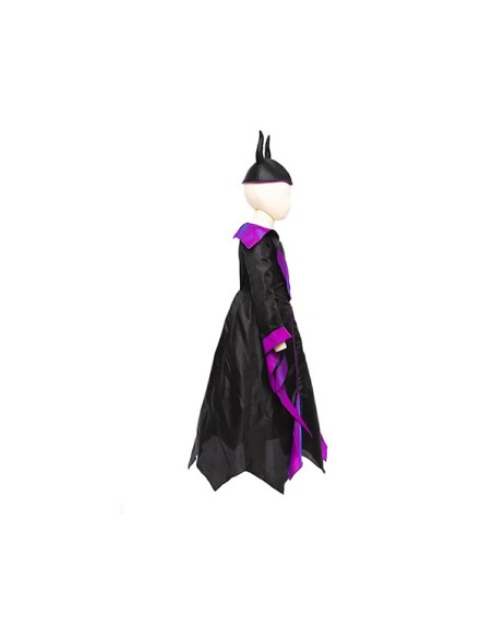 Vestido de princesa villana con diadema