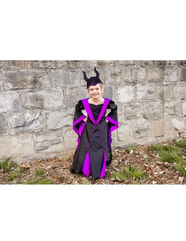 Vestido de princesa villana con diadema