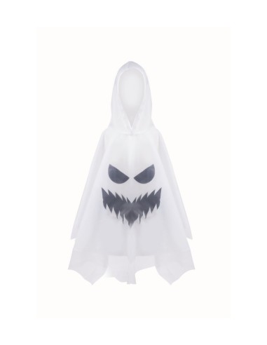 Poncho Fantasma Terrorífico 12/24 meses