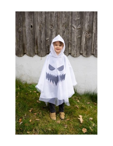 Poncho Fantasma Terrorífico 12/24 meses