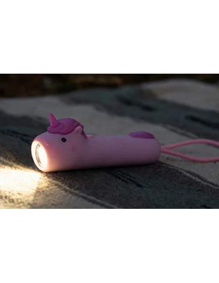 Linterna Silicona Unicornio