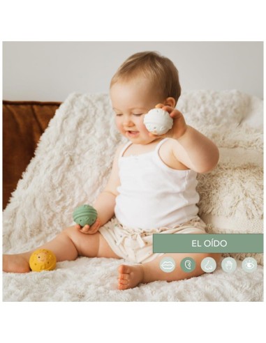 Audición: 3 bolitas musicales 100% hevea