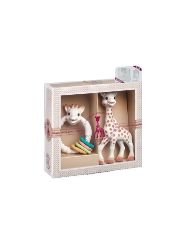 Mi primer set regalo Sophie la girafe + Colorings