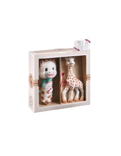 Mi primer set regalo Sophie la girafe + Sonajero peluche Cri-Cri