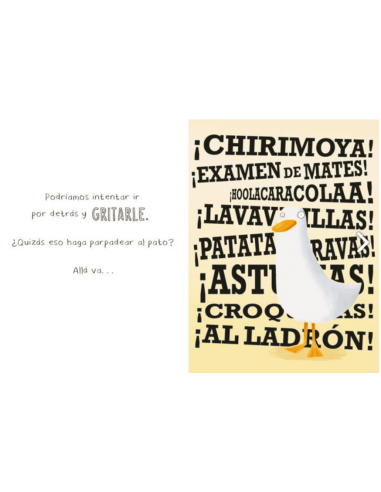 El pato que nunca parpadea