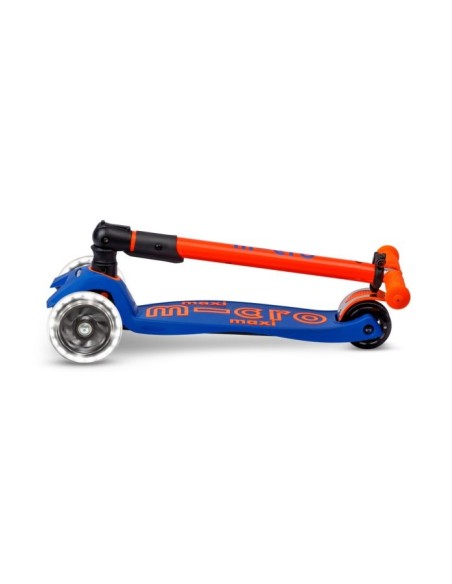 Maxi Deluxe Plegable Neon LED Azul/Naranja