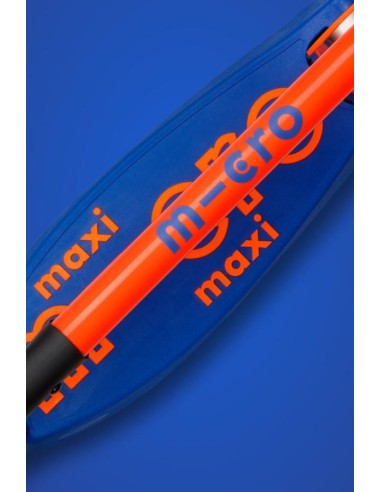 Maxi Deluxe Plegable Neon LED Azul/Naranja