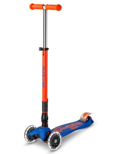 Maxi Deluxe Plegable Neon LED Azul/Naranja