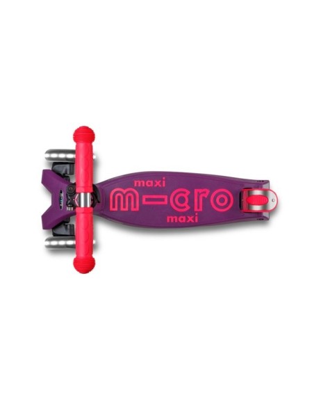 Maxi Deluxe Plegable Neon LED Ultra Rosa