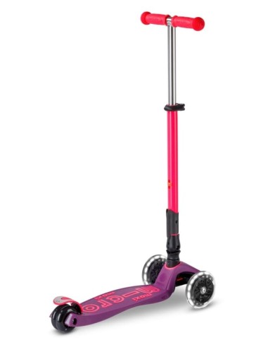 Maxi Deluxe Plegable Neon LED Ultra Rosa