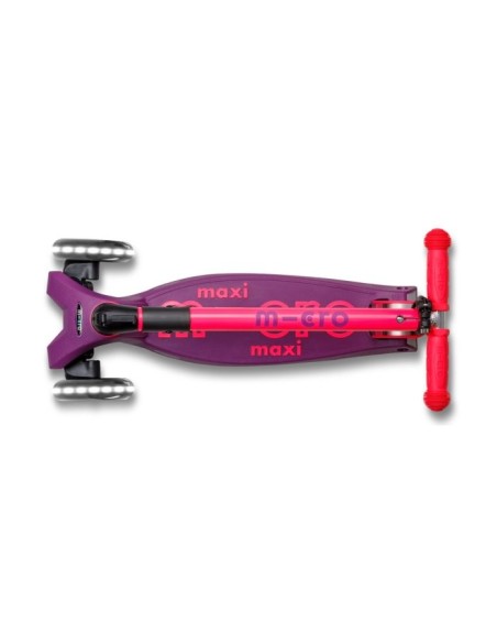 Maxi Deluxe Plegable Neon LED Ultra Rosa