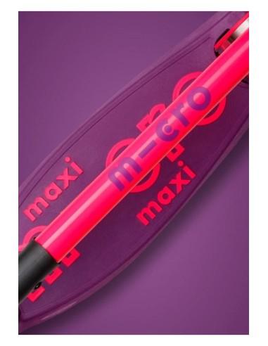 Maxi Deluxe Plegable Neon LED Ultra Rosa