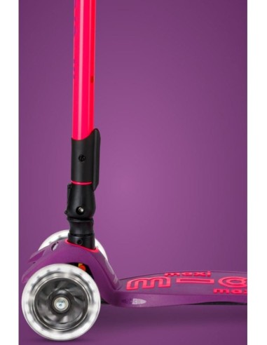 Maxi Deluxe Plegable Neon LED Ultra Rosa