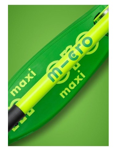 Maxi Deluxe Plegable Neon LED Verde