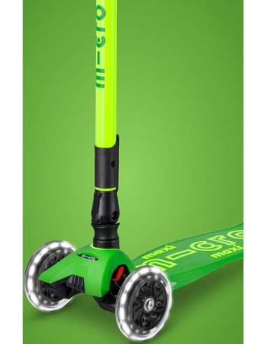 Maxi Deluxe Plegable Neon LED Verde