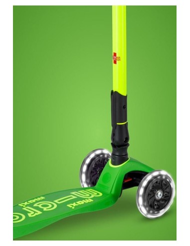 Maxi Deluxe Plegable Neon LED Verde