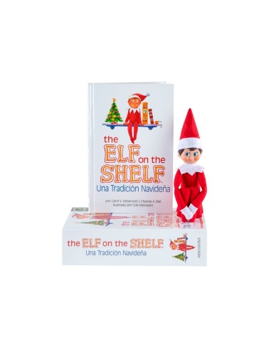 Cuento y Muñeco Elfo Explorador Niño The Elf On The Shelf