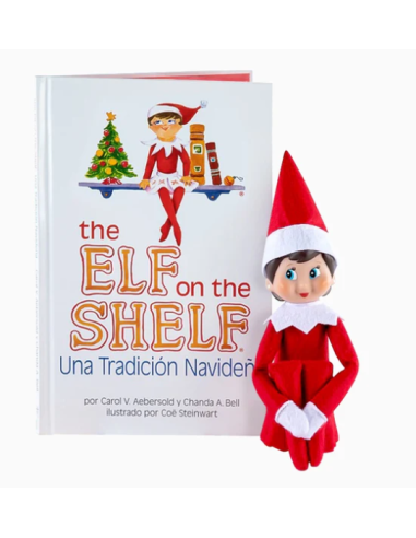 Cuento y Muñeco Elfo Explorador Niña The Elf On The Shelf