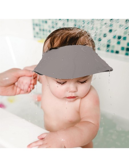 Visera de silicona Gris