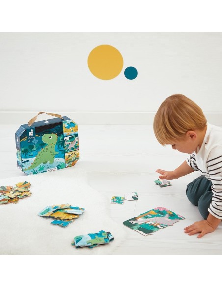 Puzle Evolutivo Dinosaurios Janod