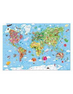 Puzzle Gigante Atlas Mundial 2
