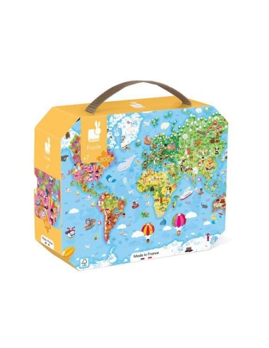 Puzzle Gigante Atlas Mundial