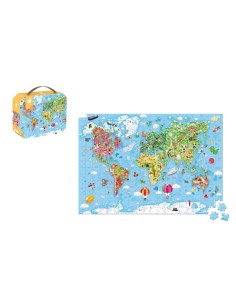 Puzzle Gigante Atlas Mundial
