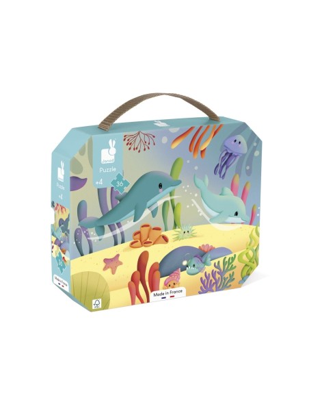 Puzzle Animales Marinos 36 Piezas