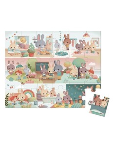 Puzzle un día 24 pzas Janod 2