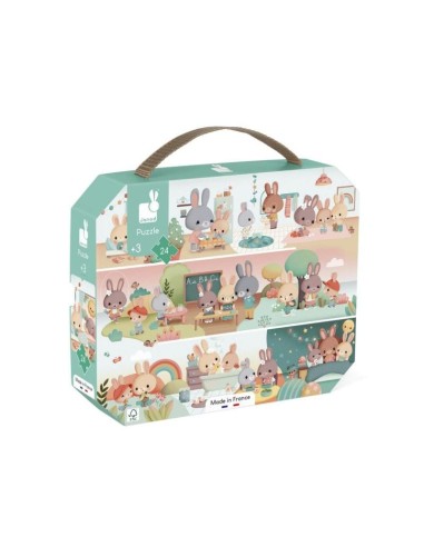 Puzzle un día 24 pzas Janod