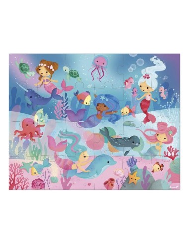 Puzzle Sirena 24pzas Janod
