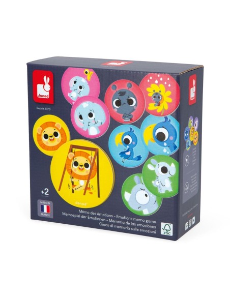 Juego Memoria de las Emociones
