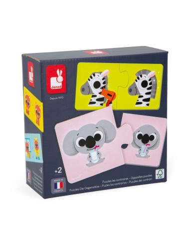 Puzzle los contrarios Janod