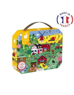 Puzle Observando La Granja