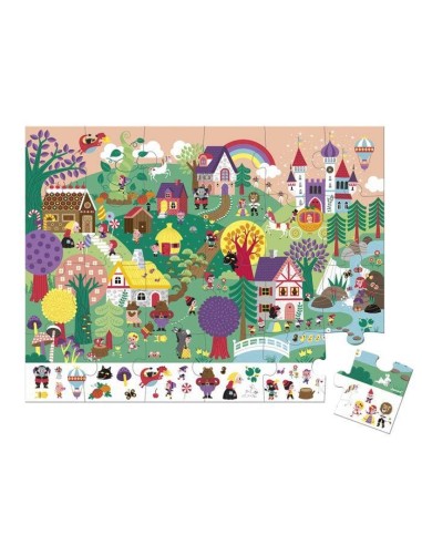 Puzle observamos Los Cuentos Janod