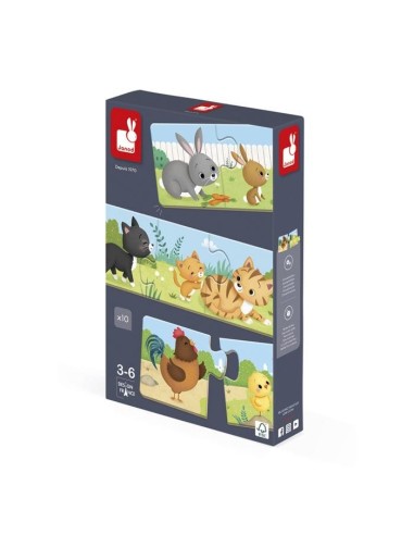 Puzzle 10 trionimo Janod