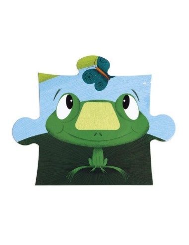 Puzzle Tactil Amigos de la Granja