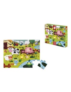 Puzzle Tactil Amigos de la Granja