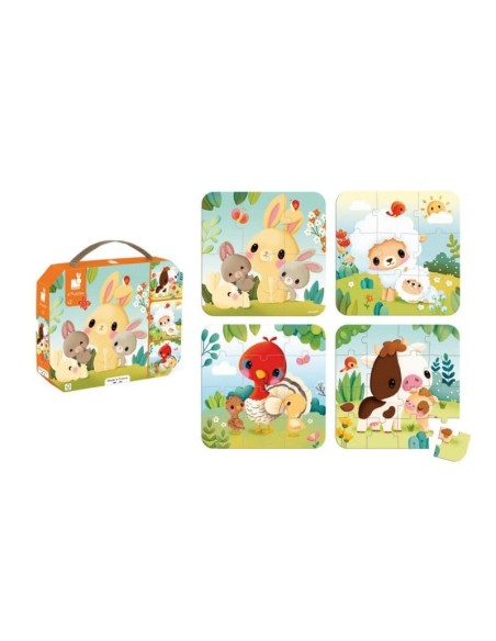 Rompecabezas en evolución de animales de granja Janod